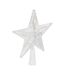 Cimier Sapin Lumineux Étoile 20cm Blanc Chaud-1
