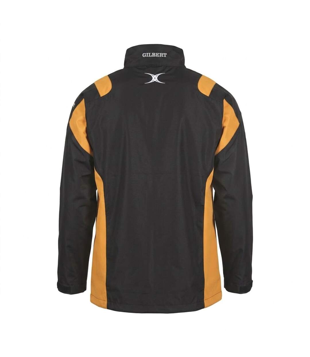 Mens Revolution Half Zip Jacket Black Amber Gilbert-2