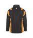 Mens Revolution Half Zip Jacket Black Amber Gilbert-2