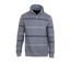 Sweat shirt col montant zipppé PORTO1-1