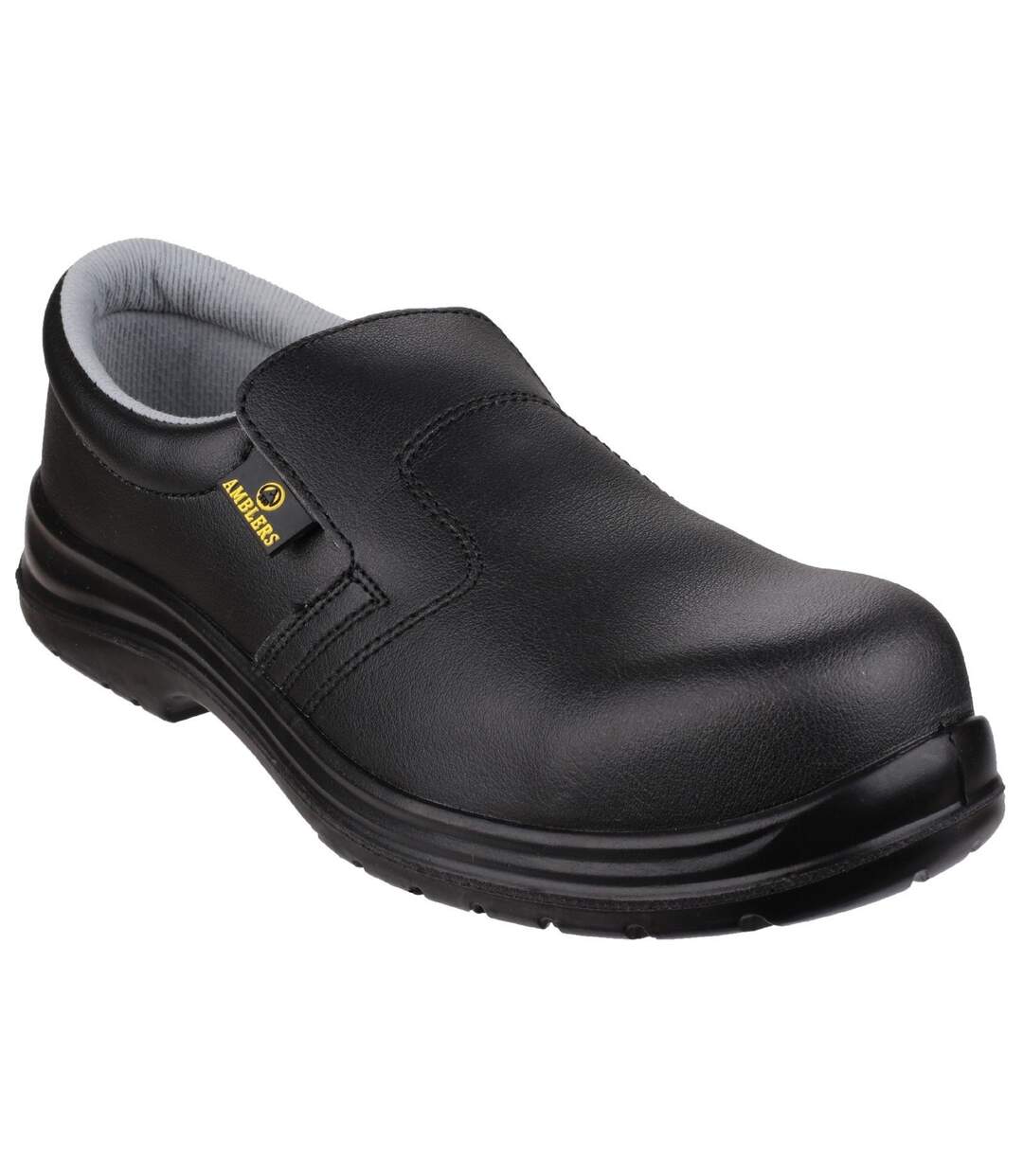 Safety fs661 unisex slip on safety shoes black Amblers-1