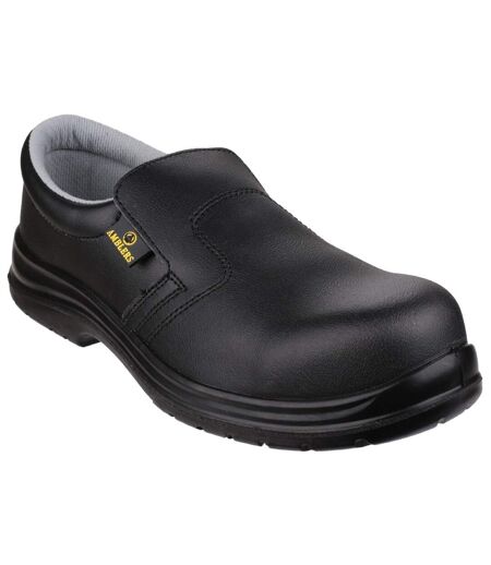 Amblers Safety FS661 Unisex Slip On Safety Shoes (Black) - UTFS2616