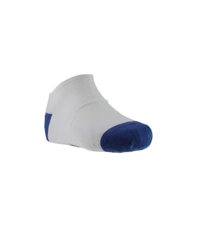 LABONAL Socquettes Homme TALON POINTE Blanc Bleu