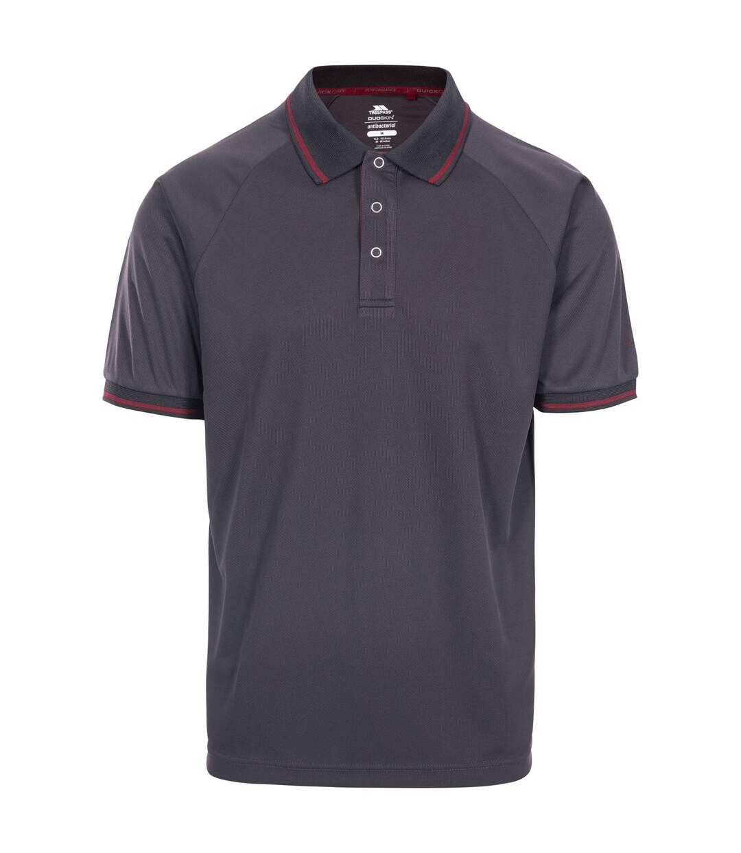 Polo Bonnington Homme Gris Foncé Trespass-1