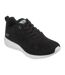Skechers Womens/Ladies Bobs Squad Reclaim Life Sneakers (Black) - UTFS9303