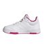 Girls Tensaur Trainers White Pink Adidas-3