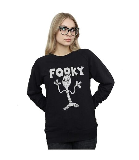 Disney Pull-over Forky Femmes/Ladies Toy Story 4 (Noir) - UTBI42036