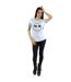 Disney T-shirt en coton Womens/Ladies Nightmare Before Christmas Jack's Big Face (Gris sportif) - UTBI35527-4