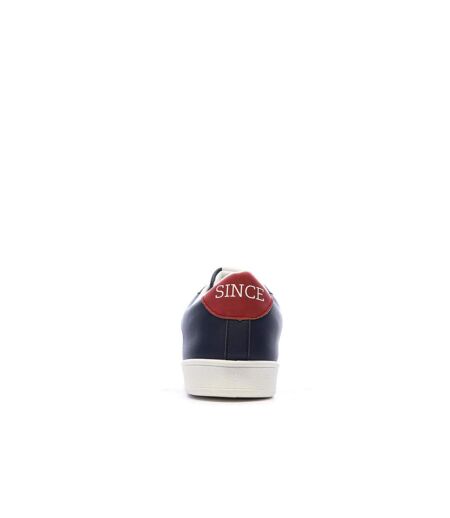 Baskets marine/blanc/rouge homme us polo assn high-top