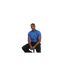 Mens Arrow Bandana T-shirt Blue White Off White-1