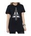 Disney - T-shirt FROZEN CHRISTMAS TREE - Femme (Noir) - UTBI24687-3