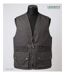 LEDERTYS LY0207 — Gilet de chasse sans manches vert : l'équipement fonctionnel à cartouchière 16 tubes-3