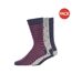 Chaussettes oakley adulte gris / bleu mer / framboise French Connection