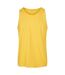 Build Your Brand Mens Basic Tank Top (Taxi Yellow)