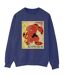 Disney - Sweat BIG HERO BAYMAX BAYMAX NEWSPAPER - Femme (Bleu marine) - UTBI11394-1