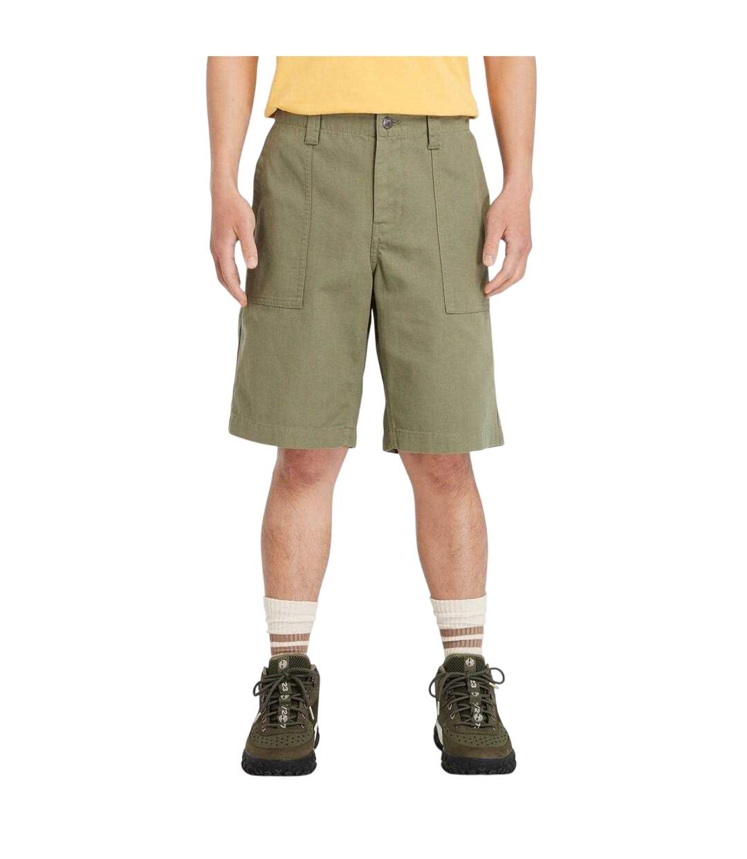 Short À Poches Homme Beige Foncé Timberland-3