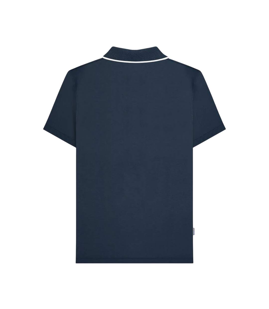 Polo Motif/style À Carreaux Homme Bleu Marine Lambretta-3