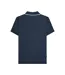 Polo Motif/style À Carreaux Homme Bleu Marine Lambretta-3