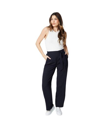 Pantalon femme bleu marine Principles