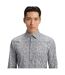 Chemise Manches Longues Motif/style Floral Homme Vert Boss-4