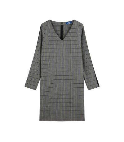 Robe grise à carreaux Femme TBS Jikel - 36