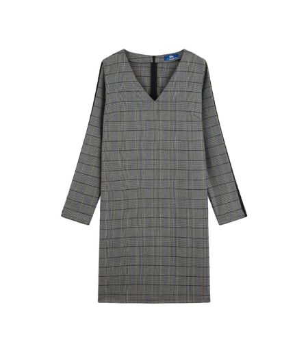 Robe grise à carreaux Femme TBS Jikel - 36