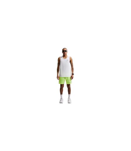 Mens Miler Tank Top White Nike