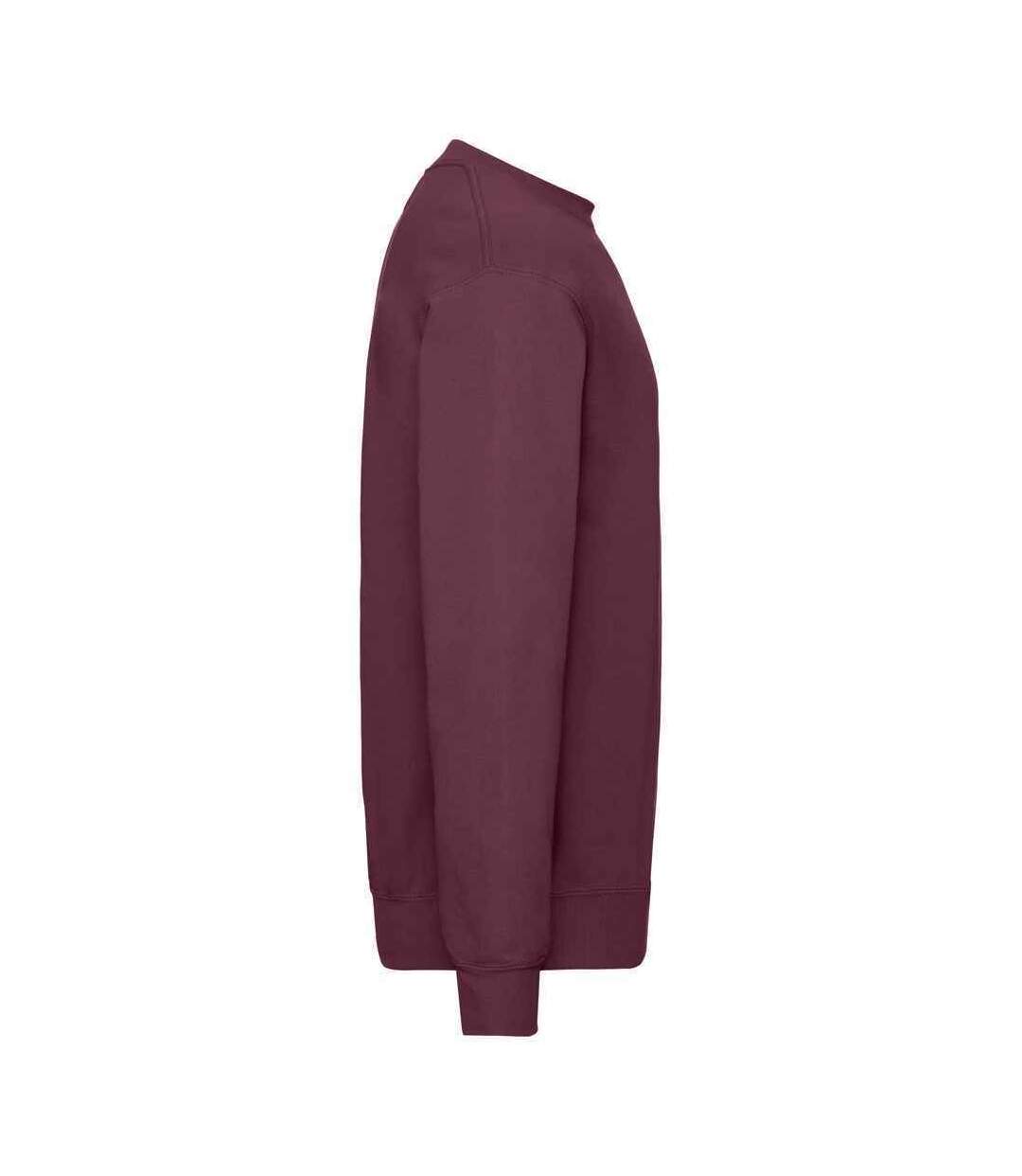 Sweat classic adulte bordeaux Fruit of the Loom-3