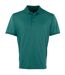 Premier Mens Coolchecker Pique Short Sleeve Polo T-Shirt (Bottle) - UTRW4401