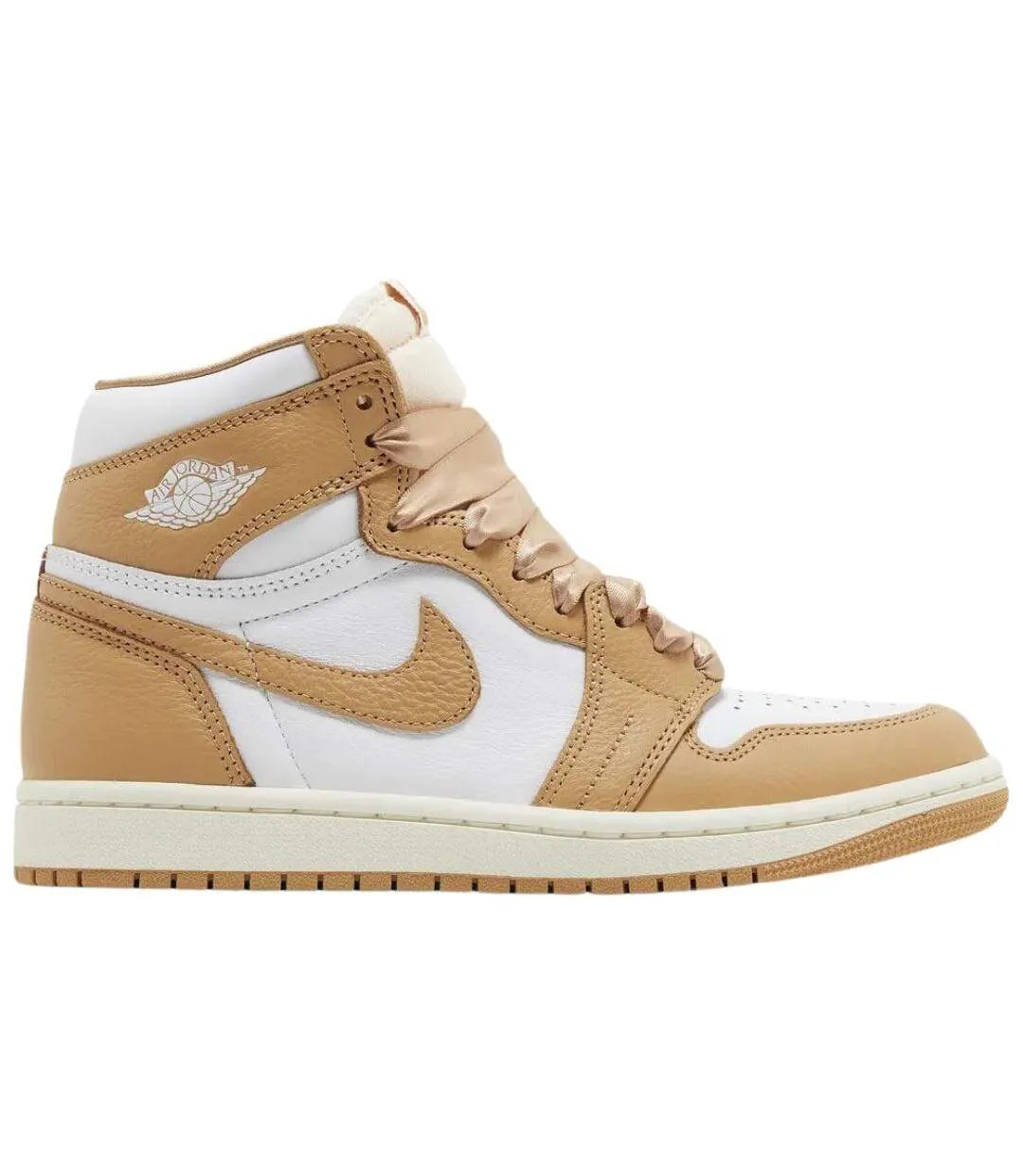 Baskets Air Jordan Retro Og Praline Femme Brun Clair Nike-1