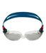 Lunettes de natation kaiman a1 adulte transparent / bleu pétrole / fumée Aquasphere