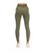 Legging Series-2 Femme Vert Kaki Skins-2