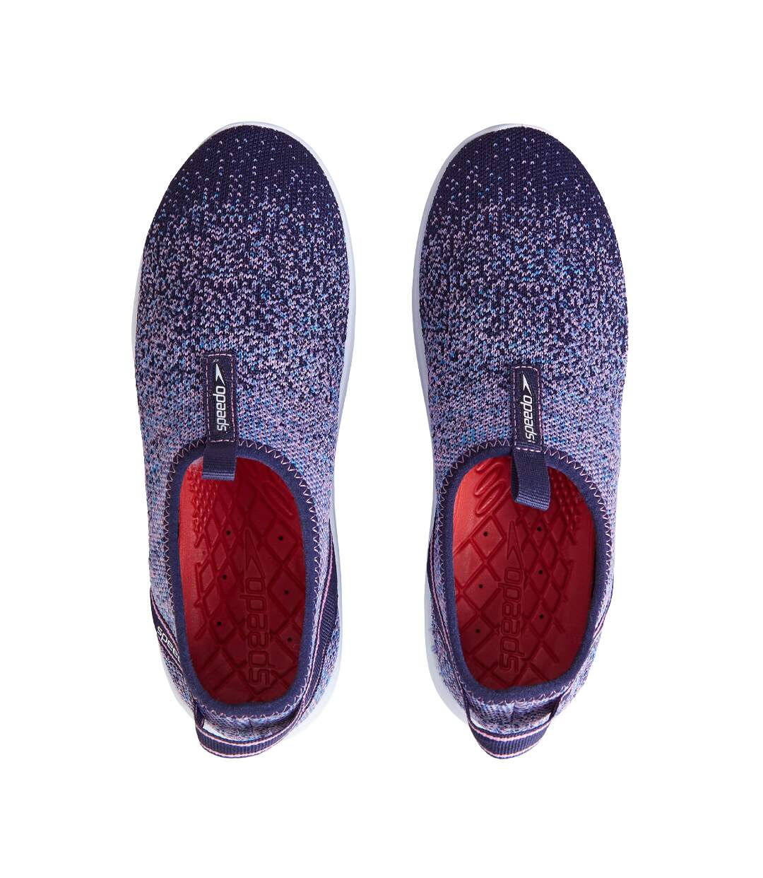 Chaussures Aquatiques Surfknit Pro Femme Rose Bleu Speedo-2