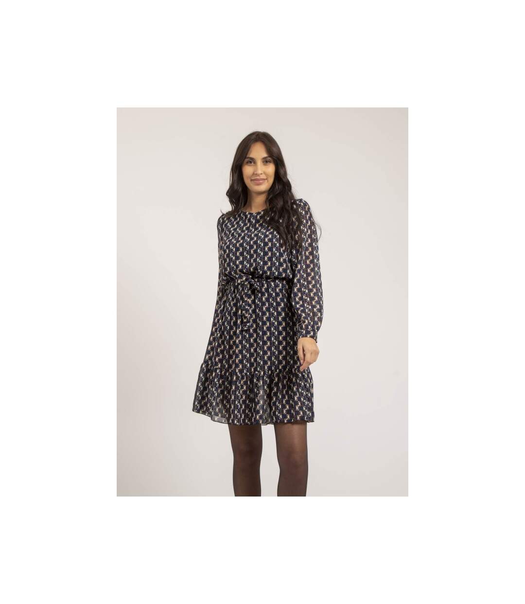 Robe courte motifs IPERTIA - Dona X Lisa