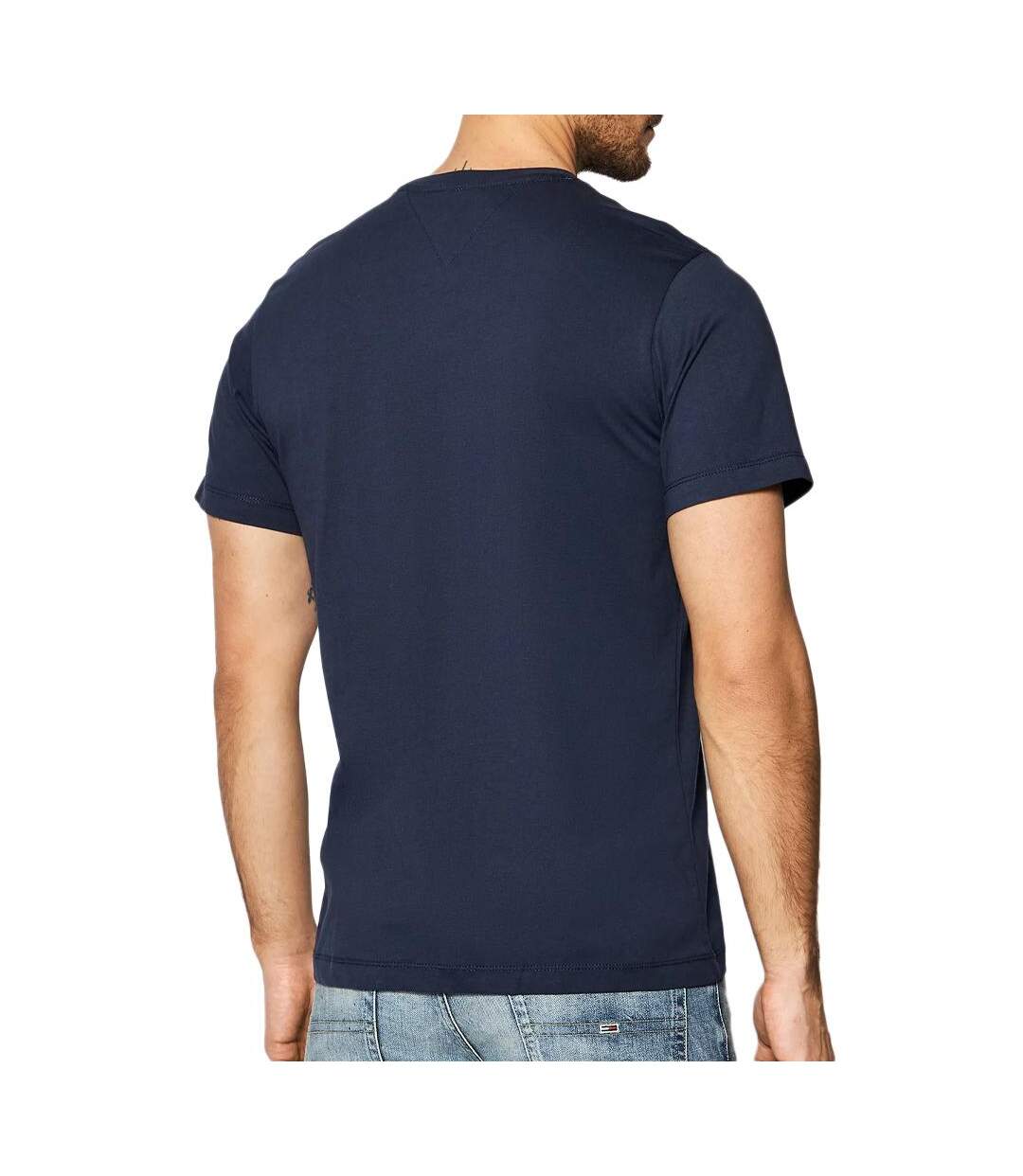 T-shirt Marine Homme Tommy Jeans Classic - XS-2