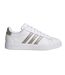 Baskets Grand Court Femme Blanc Gris Adidas-1