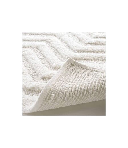 Tapis de Bain Jacquard Angelis 50x80cm Blanc