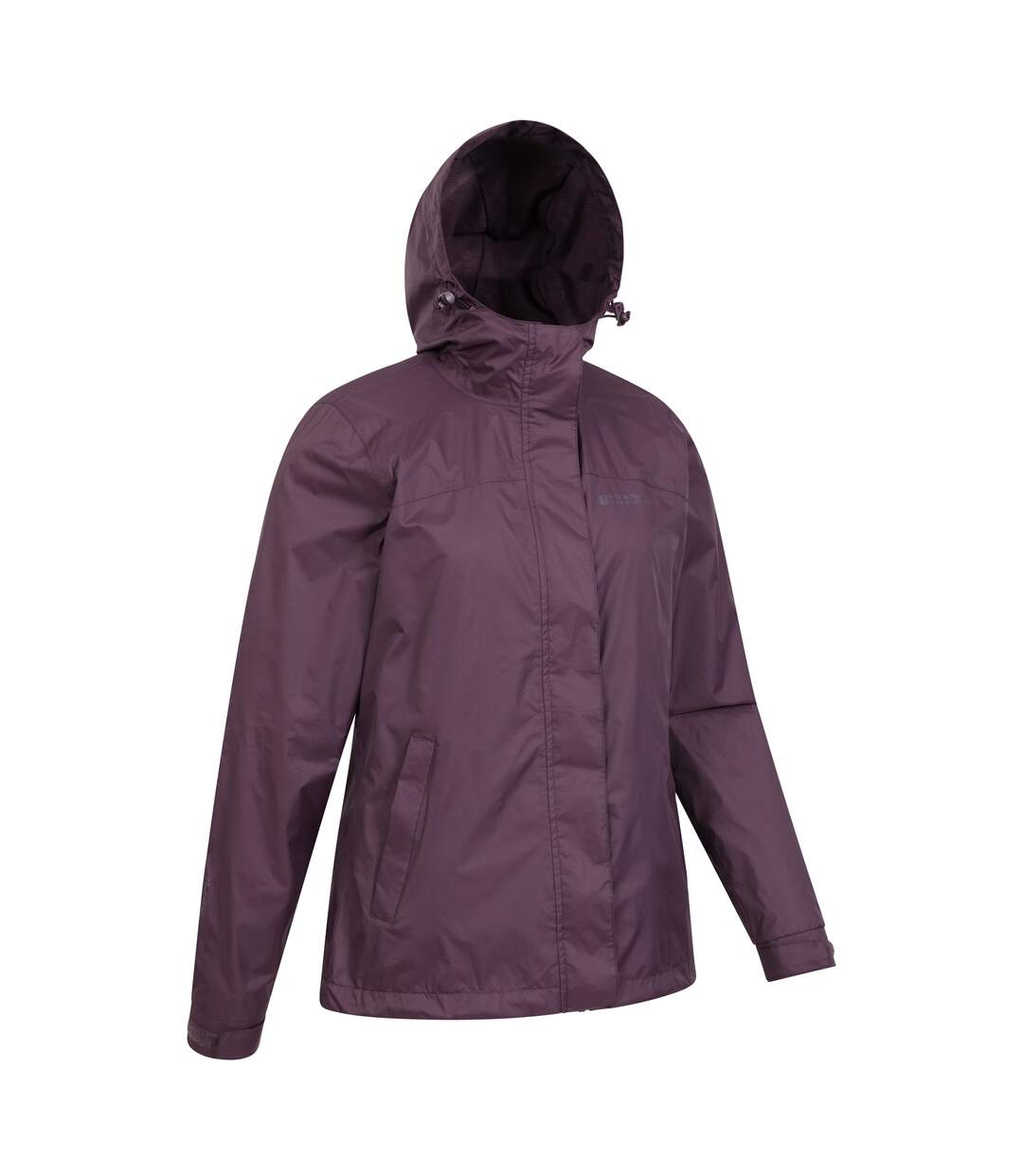 Womens/ladies torrent waterproof jacket dark purple Mountain Warehouse