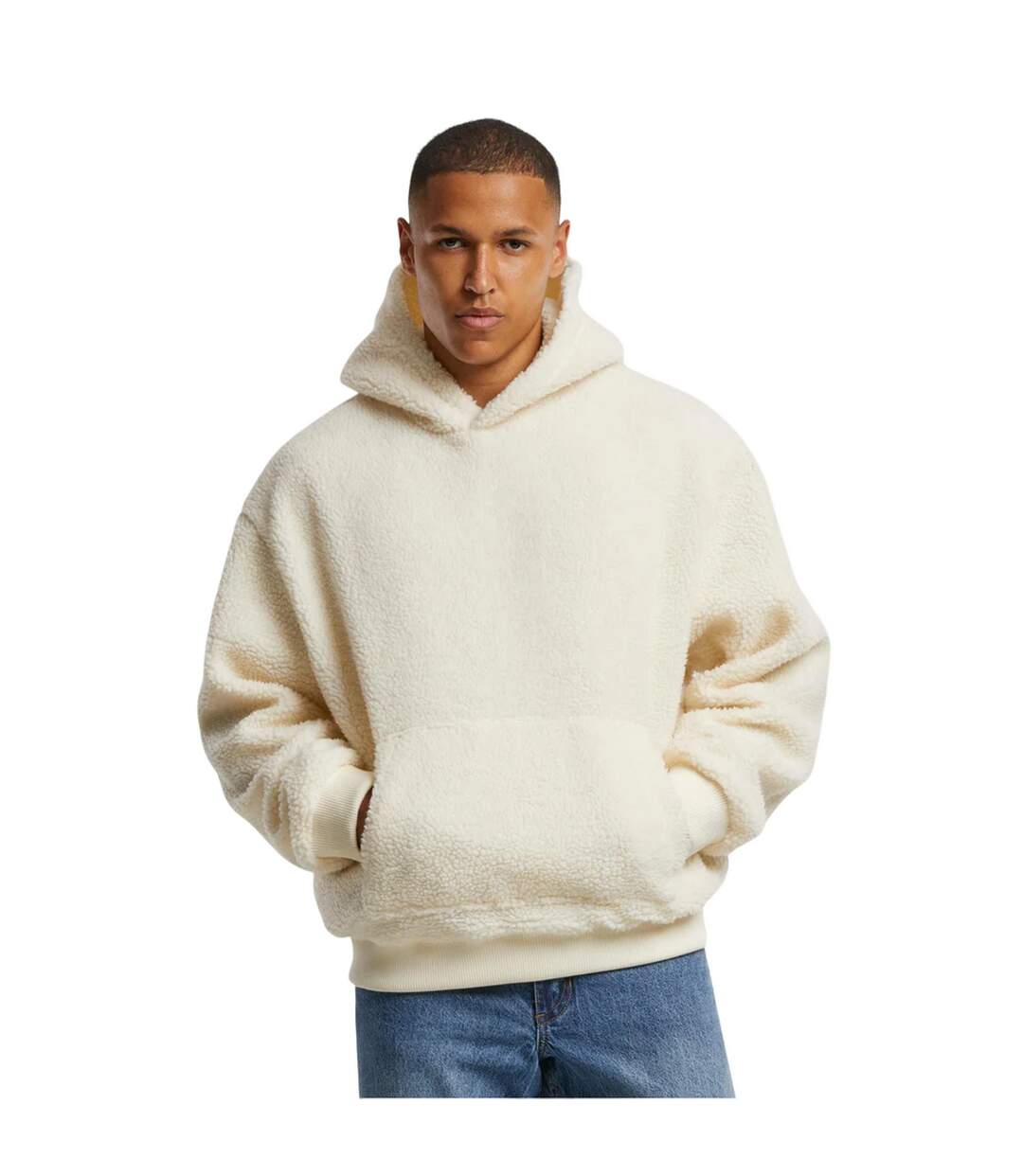 Sweat À Capuche Homme Sable Blanc Urban Classics-2