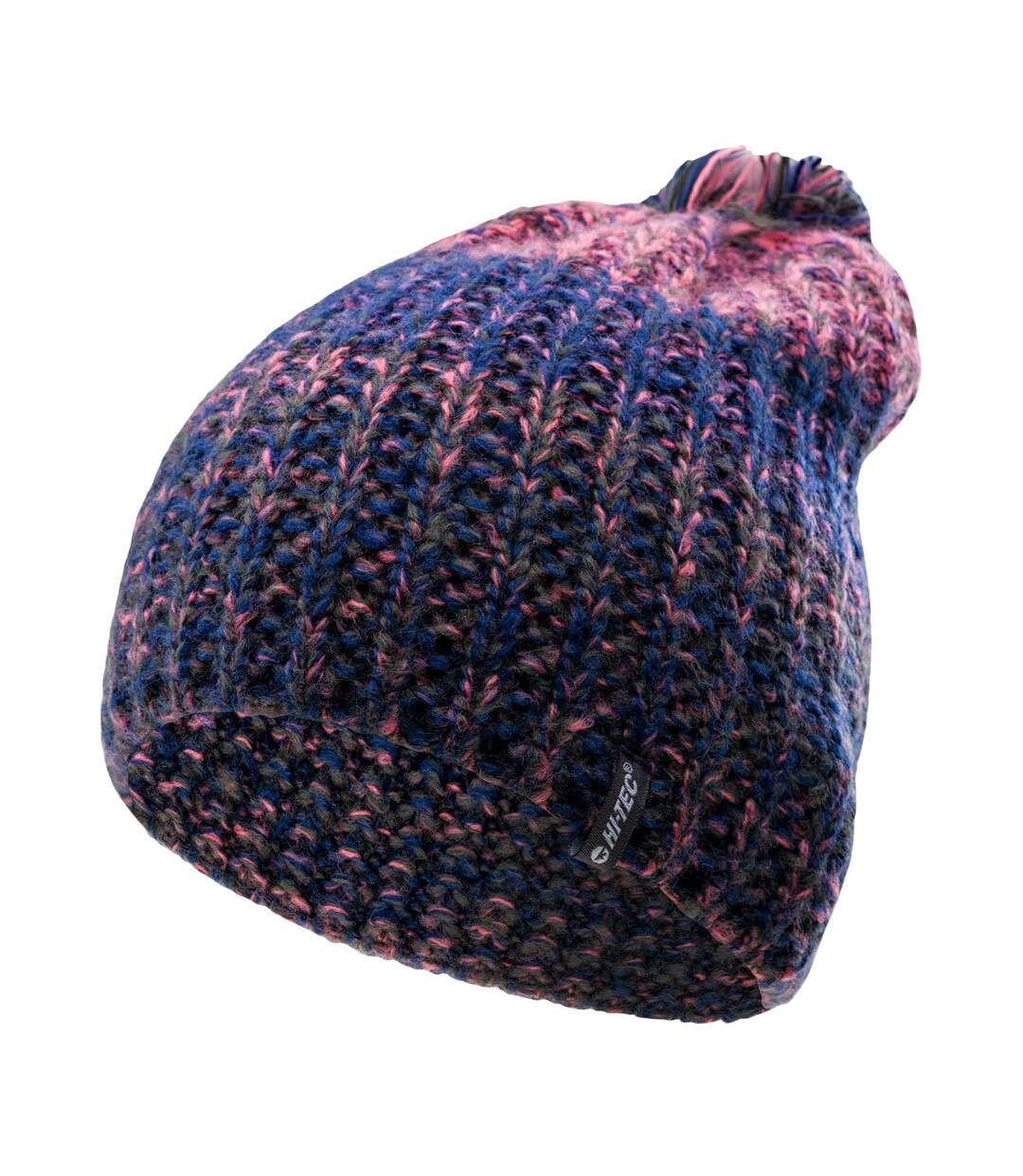 Bonnet Motif/style Ombré Hilma Femme Bleu Foncé Bleu Mer Pêche Ambre Hi-Tec-3