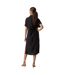 Robe Chemisier Mi-longue Iris Femme Noir Vero Moda-3