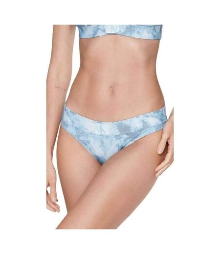 Bas De Maillot De Bain Motif/style Tie-dye Femme Bleu Calvin Klein