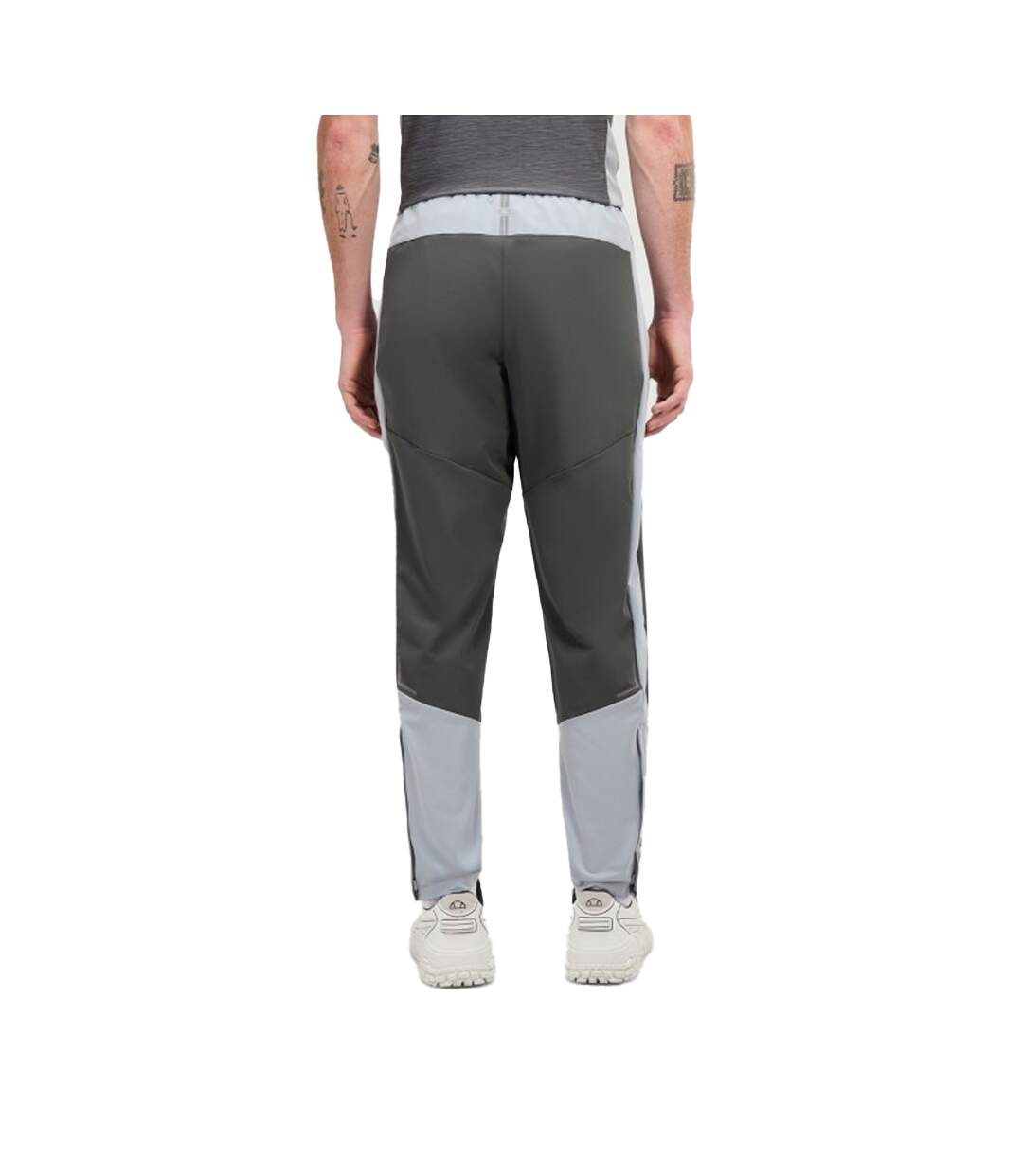 Mens pallavo tracksuit bottoms dark grey/light grey Ellesse-2