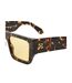 Lunettes De Soleil Chester Adulte Taille Unique Marron Sombre Marron Clair Off-White-3