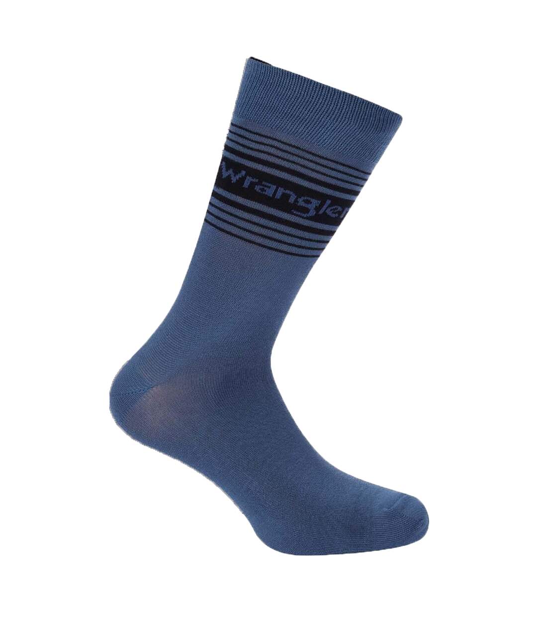 Chaussettes Adulte Bleu Noir Gris Wrangler-2