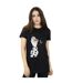 Disney Womens/Ladies Frozen 2 Olaf And Salamander Cotton Boyfriend T-Shirt (Noir) - UTBI47677-2