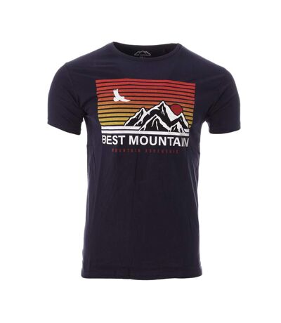 T-shirt marine homme best mountain 2006 - l