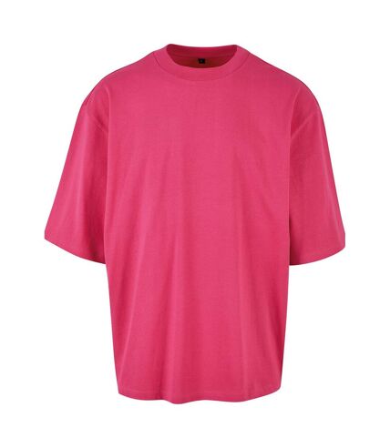 Build Your Brand Mens Oversized T-Shirt (Hibiscus Pink)