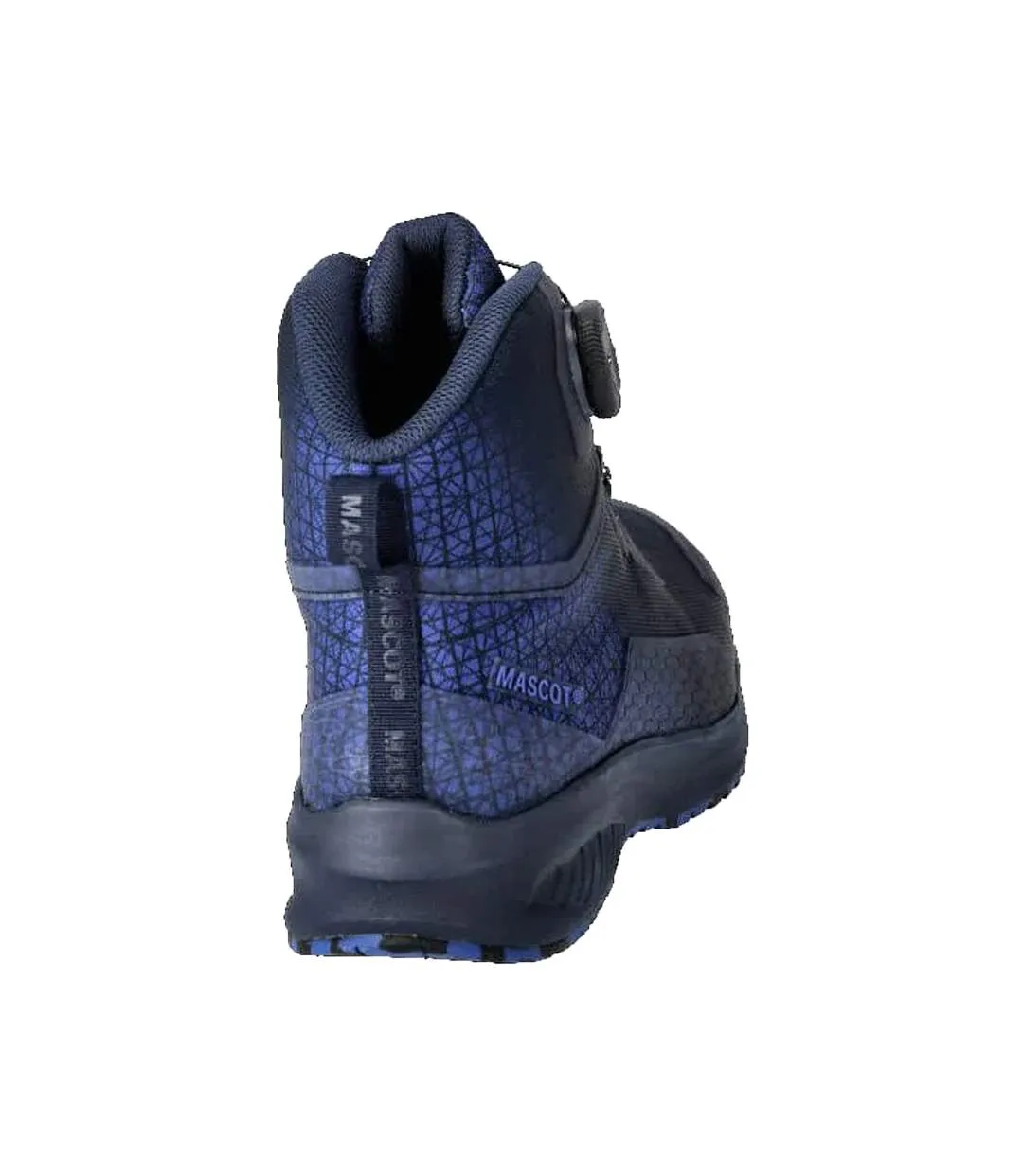Mens Footwear Accelerate Safety Boots Dark Navy Azure Blue Mascot-2
