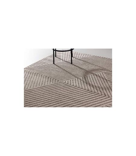 Tapis Déco Aron Solar 200x290cm Marron